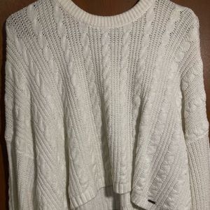 Hollister brand cropped sweater